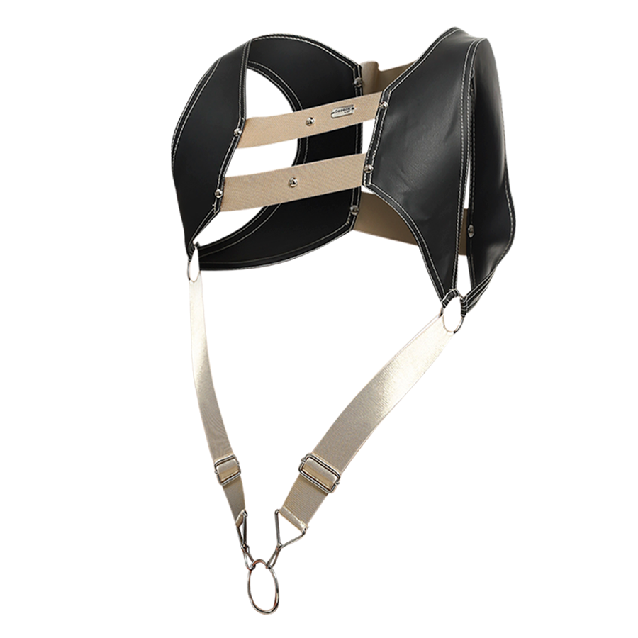 Dngeon Croptop Cockring Harness By Mob